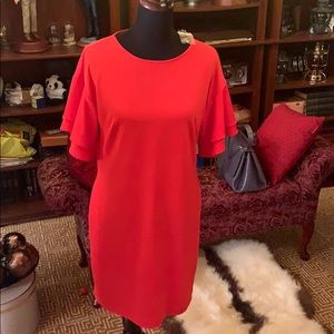 ORANGE Sheath Dress